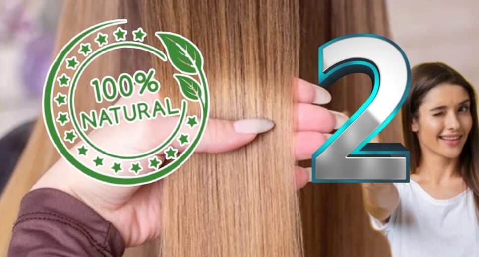 Alisamento 100% orgânico/ natural de cabelo com 2 ingredientes (Fotos: Reprodução/ Internet/ Freepik/ Montagem)