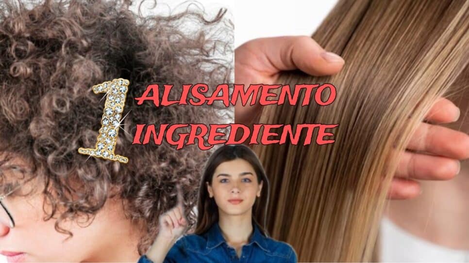 Alisamento natural de cabelos com frizz e encaracolados com 1 ingrediente de cozinha (Fotos: Reprodução/ Freepik/ Montagem)