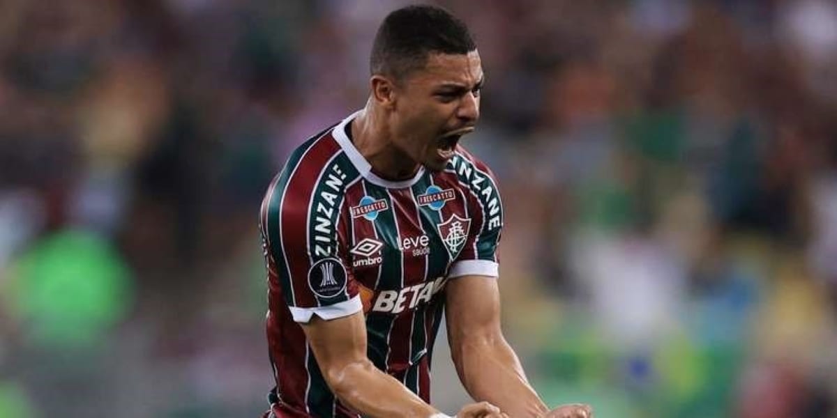 O jogador André em campo pelo Fluminense (Foto: Getty Images)