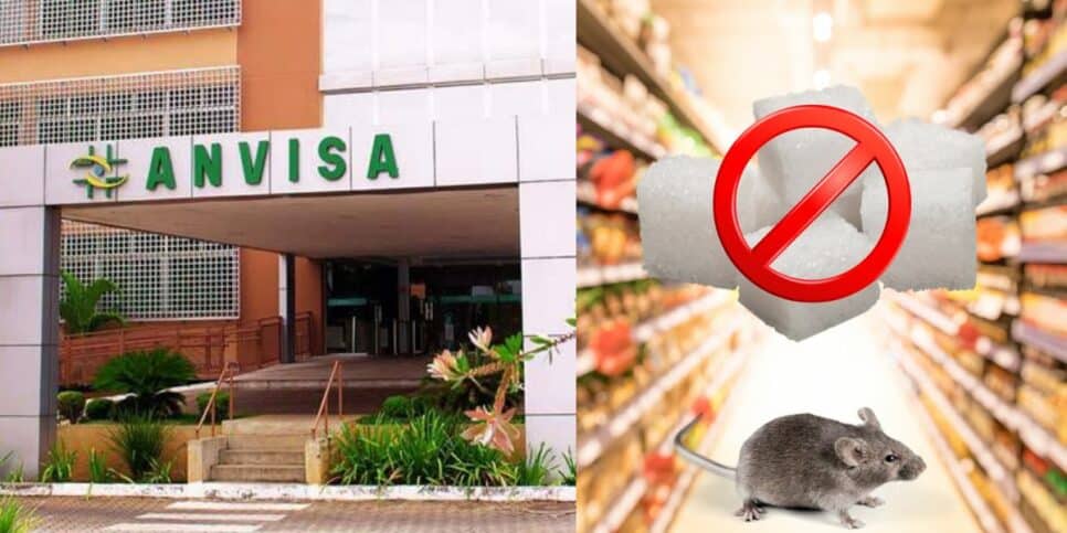 Anvisa e marca de açúcar que foi retirada dos mercados (Foto: Reprodução / Canva)