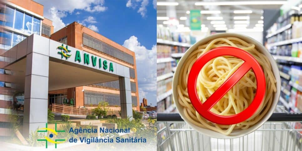 Anvisa e marca de macarrão (Foto: Reprodução / Canva)