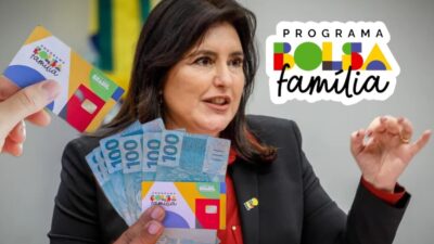 Imagem do post “O corte vem”; GARANTE Simone Tebet com 1 DECRETO que atinge beneficíos do Bolsa Família: “R$ 7 BILHÕES”