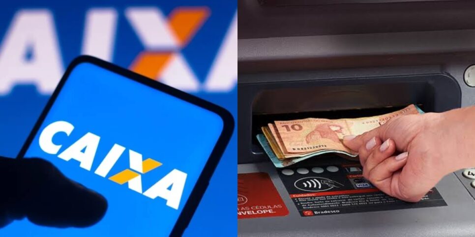 Saque na Caixa (Foto: Reprodução)