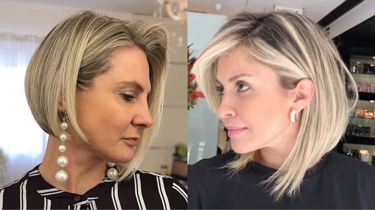 Corte Chanel é clássico e rejuvenesce a mulher madura (Fotos: Reprodução/ Internet/ Montagem)