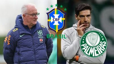 Imagem do post Dorival Jr, técnico da Seleção, pode CONVOCAR 3 JOGADORES do Palmeiras e Abel corre risco de 6 desfalques