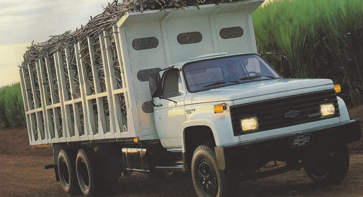 Veículos grandes da marca Chevrolet Caminhões tiveram triste fim (Foto: Reprodução/ Internet)