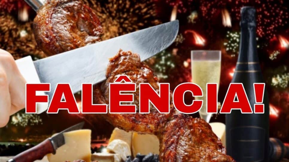 Falência é decretada de Churrascaria tradicional (Foto: Reprodução/ Internet/ Montagem)
