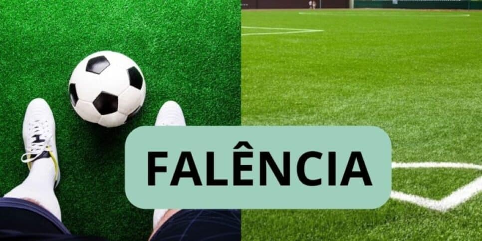 Clube de futebol sofre falência (Foto: Reprodução/Internet)