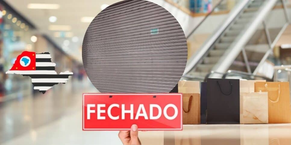 Falência Shopping de São Paulo (Foto: Reprodução / Canva / Montagem HoraDoBenefício)