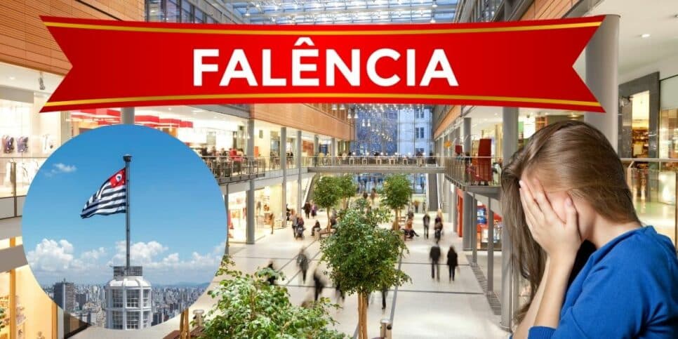 Falência de shopping gigante de SP (Foto: Reprodução / Canva / Montagem HoraDoBenefício)