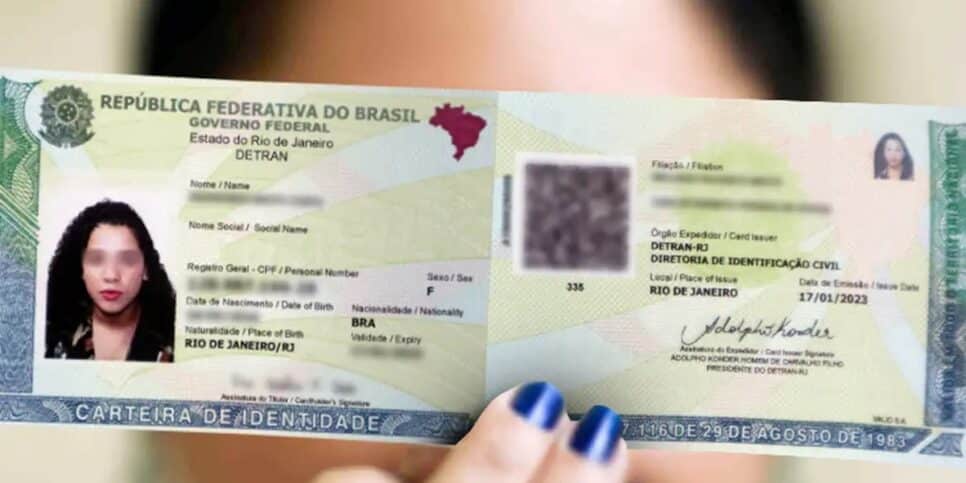 Carteira de Identidade RG Novo (Foto: Divulgação/ Detran RJ)