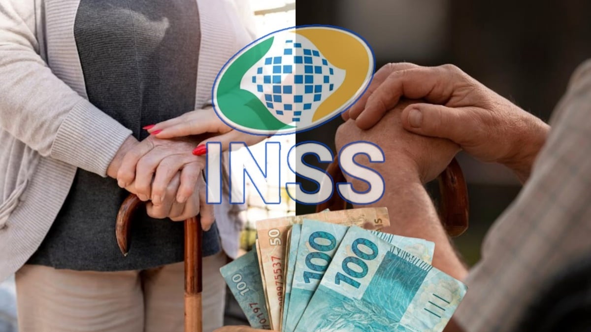 Idosos aposentados do INSS tem fundo de esperança em novo abono anual (Fotos: Reprodução/ Freepik/ Montagem)