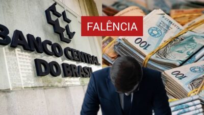 Banco Central constata rombo milionário em instituição financeira e pede falência (Fotos: Reprodução/ Internet/ Freepik/ Montagem)