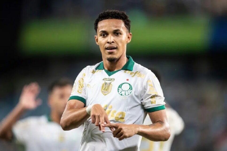 Gols Jogos Lázaro fez o primeiro gol do Palmeiras (Associated Press / Alamy Stock Photo)