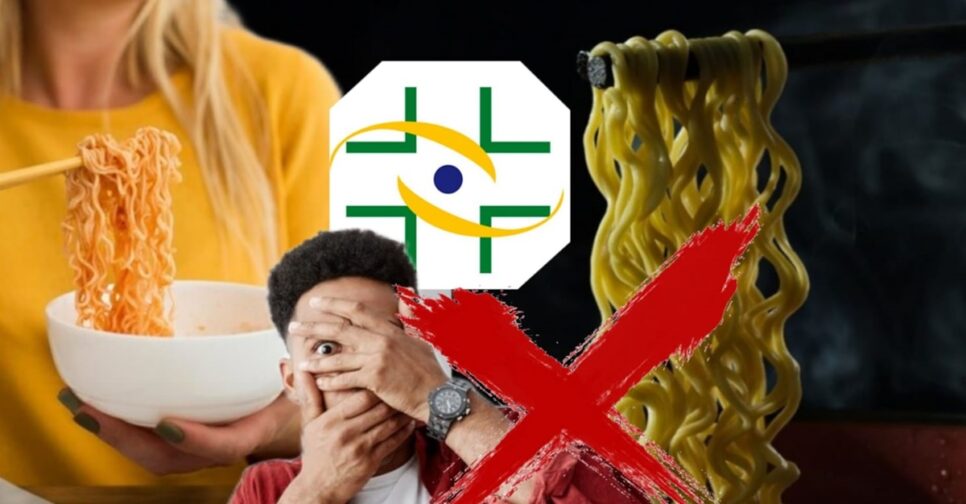 Anvisa encontra substância tóxica em macarrão e toma medidas (Fotos: Reprodução/ Internet/ Freepik/ Montagem)