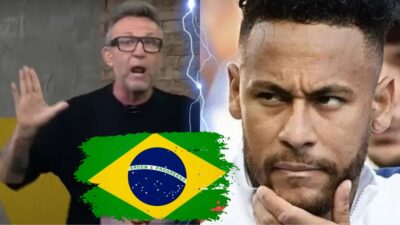 Imagem do post Craque Neto PARALISA programa AO VIVO (09/05) e não poupa palavras por ATITUDE de Neymar: “Coisa errada”