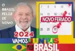 Lula acata novo feriado (Foto: Imagem Legal/ Montagem HoraDoBenefício)