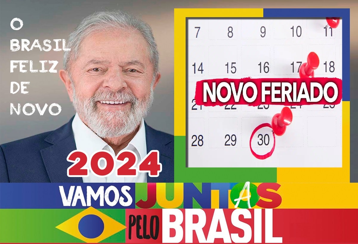 Novo Feriado Zumbi Lula acata novo feriado (Foto: Imagem Legal/ Montagem HoraDoBenefício)