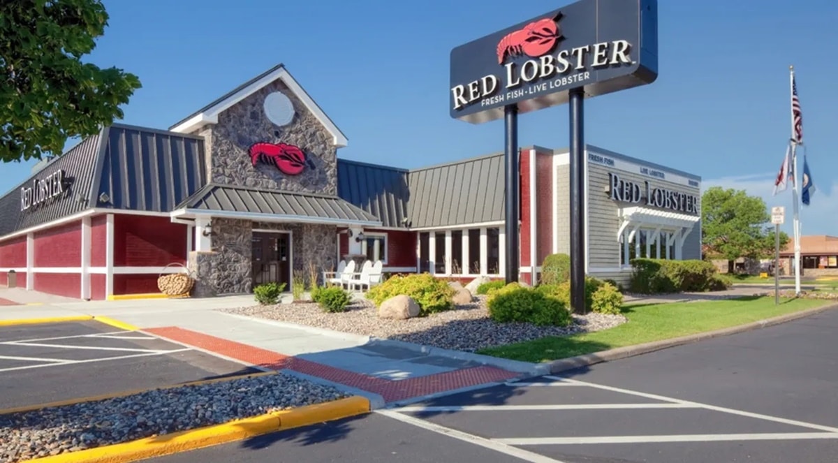 O rodízio de camarão Red Lobster, presente nos EUA e Canadá, entra com pedido de falência (Foto: Reprodução/ Divulgação)