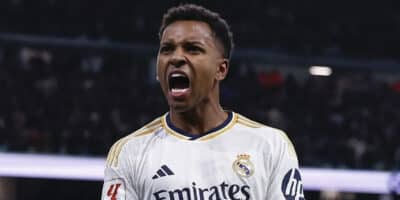 Rodrygo não nega uma possível saída do Real Madrid (Foto: Reprodução/Twitter Real Madrid)