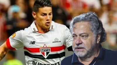 Imagem do post Casares bate martelo para ADEUS de James Rodríguez (08): Jornalista CRAVA DATA de saída do São Paulo AO VIVO