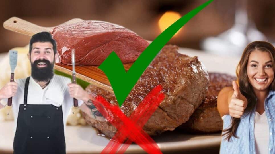 Conheça a carne barata e suculenta que substitui o filé mignon (Fotos: Reprodução/ Internet/ Freepik/ Montagem)