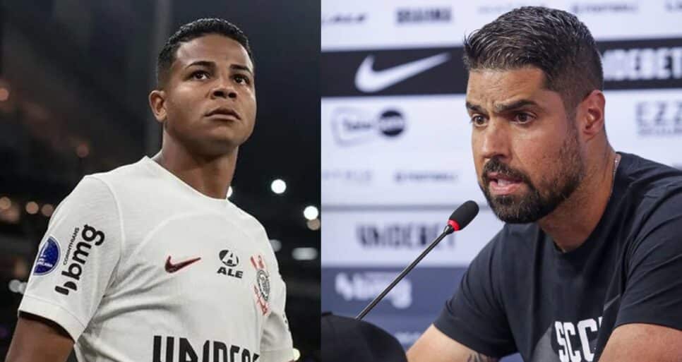 jogos Wesley e António Oliveira no Corinthians (Fotos: Instagram (esq.)/ (dir.) Rodrigo Coca Agência Corinthians)