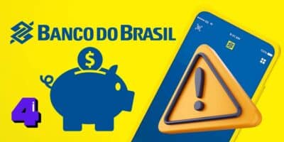 4 alertas conta poupança do Banco do Brasil (Foto: Reprodução / Canva / Montagem HoraDoBenefício)