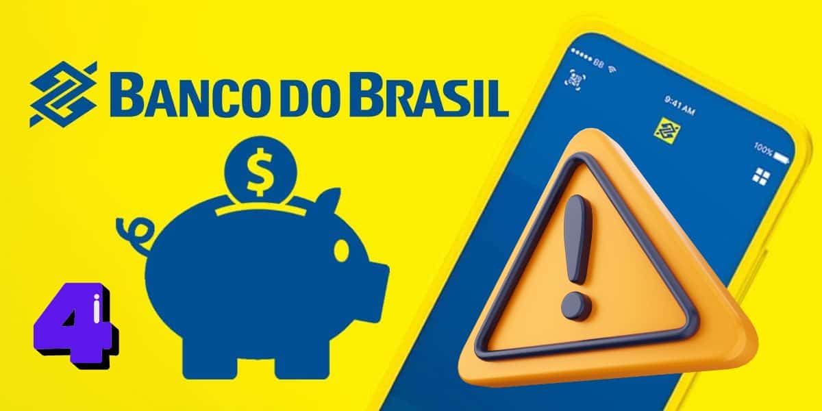 4 alertas conta poupança do Banco do Brasil (Foto: Reprodução / Canva / Montagem HoraDoBenefício)