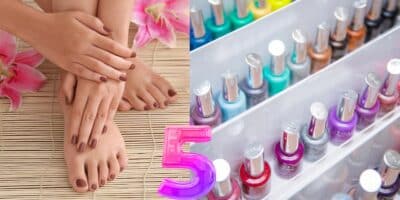 5 cores de unhas para os pés (Foto: Reprodução / Canva / Montagem HoraDoBenefício)