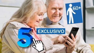 5 passos para obter cartão de estacionamento de idoso pelo celular (Fotos: Reprodução/ Freepik/ Gustavo Montagem)