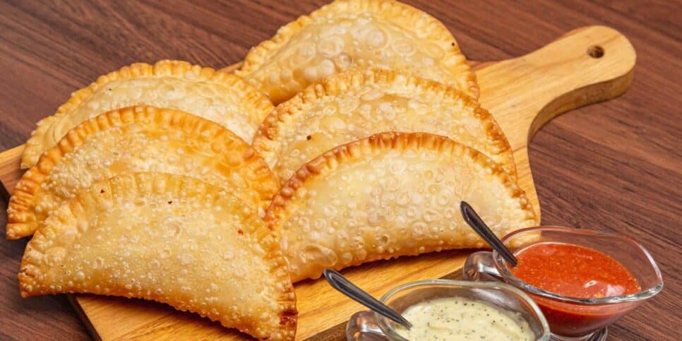 Pastel Air Fryer saudável Pastel delicioso na Air Fryer (Foto: Reprodução/ Shutterstock)