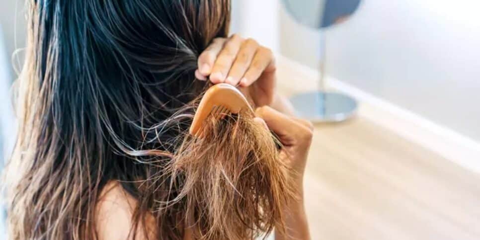 Sérum fios cabelos Cabelo embaraçado (Foto: Reprodução)