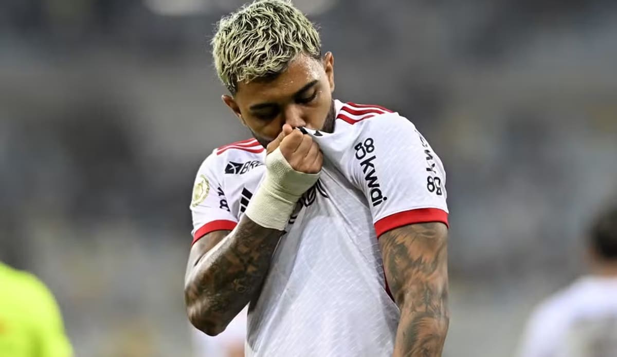 Gabigol é apaixonado pelo Flamengo, mas não deve permanecer no clube (Foto: Reprodução/ Thiago Ribeiro/ AGIF)