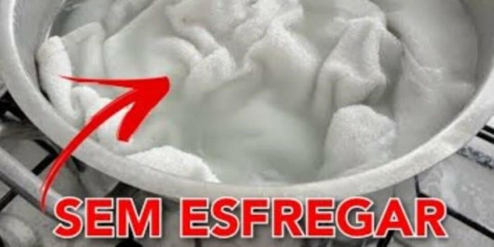 Transforme suas roupas amareladas com esta técnica que não requer esfregar no tanque
