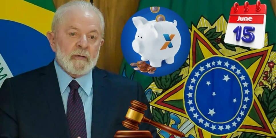 Conta Lula, poupança Caixa e lei (Foto: Reprodução / Canva / Gov / Montagem HoraDoBenefício)