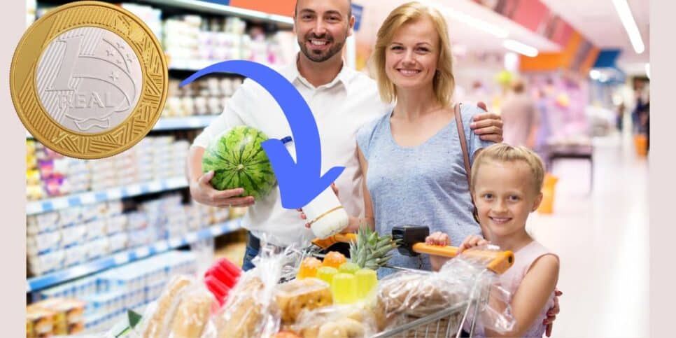 Inflação Brasileiros O que dava para comprar com 1 Real (Foto: Reprodução/ Colagem/ Canva)