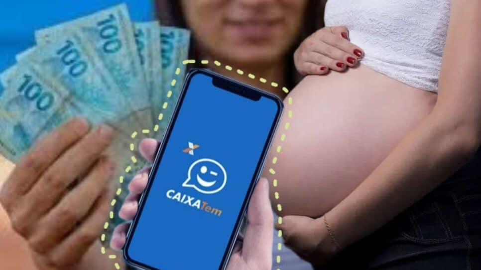 Caixa Tem garante bônus extra por 9 meses a gestantes (Foto: Reprodução/ Internet/ ontagem)