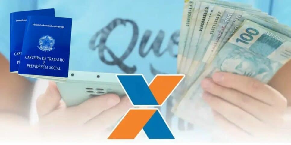Carteira de trabalho, dinheiro e Caixa (Foto: Reprodução / Pronatec)