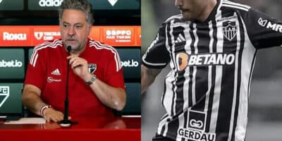 Imagem do post Casares não perde tempo e negocia com ídolo do Atlético-MG para ajudar Lucas Moura no São Paulo