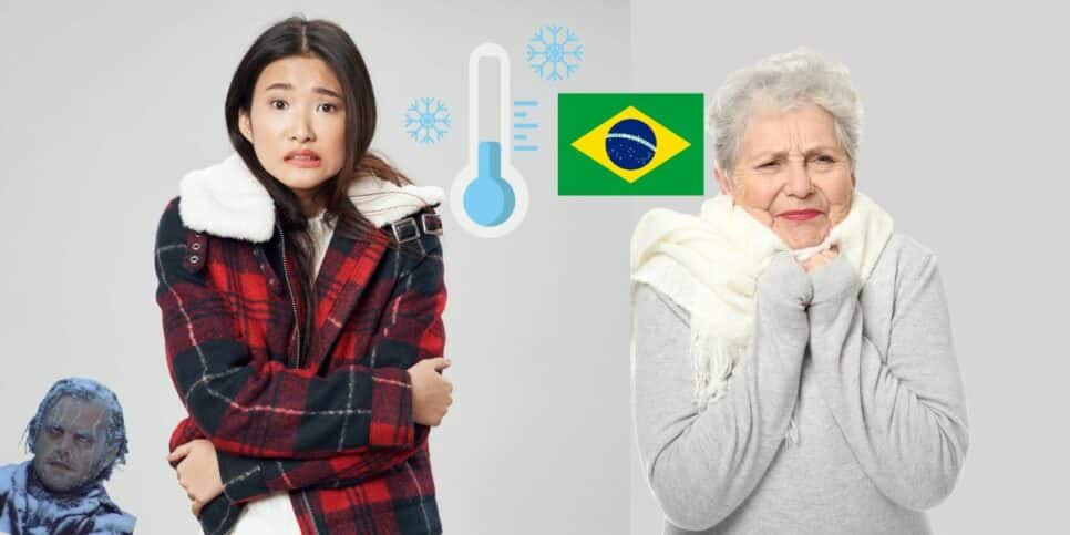 Temperatura Nova frente fria no Brasil (Foto: Reprodução/ Colagem/ Canva)