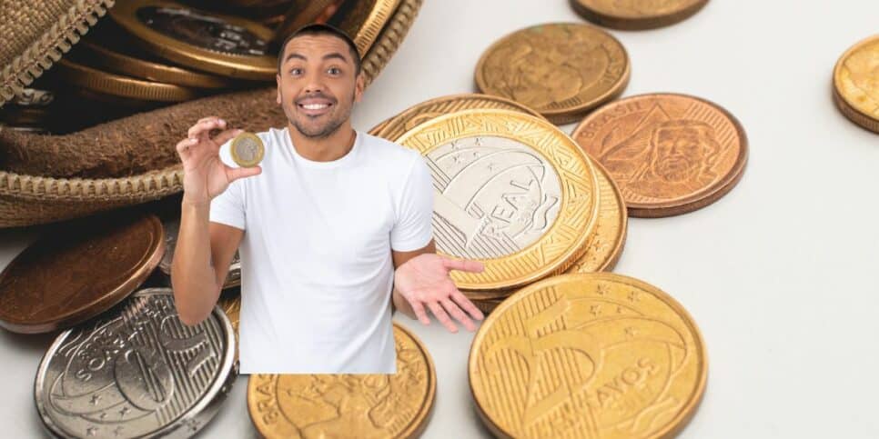 Colecionadores Moeda de 1 Real pode valer muito (Foto: Reprodução/ Colagem/ Canva)