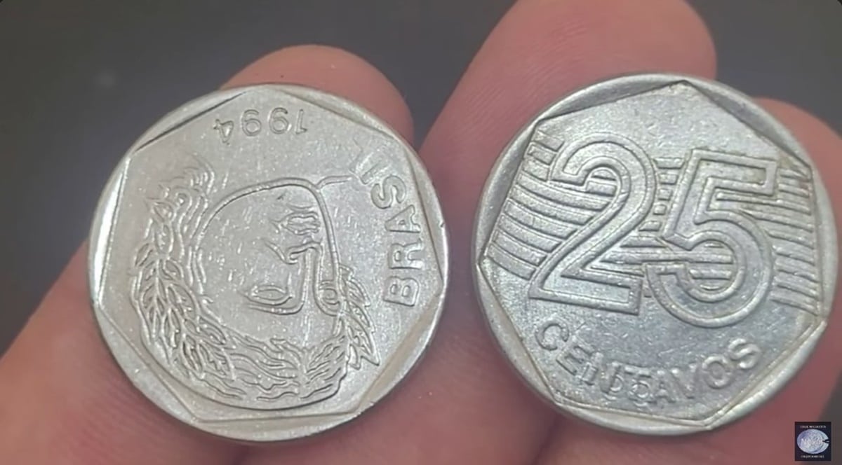 Mercado de Numismática em busca dessa moedinha rara (Foto: Reprodução/ Internet)