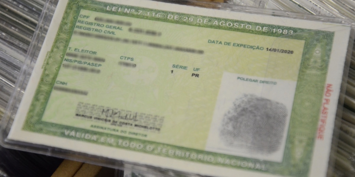 Governo emite aviso sobre a Carteira de Identidade (Foto: Reprodução/Internet)