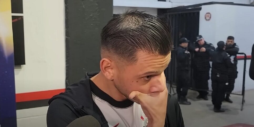 Ramón Díaz Romero no Corinthians (Foto: Reprodução/ Youtube)
