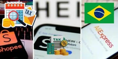 Taxação de compras internacionais (Foto: Reprodução/ Colagem)
