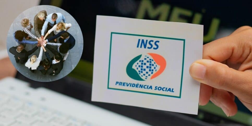 Trabalhadores e INSS (Foto: Reprodução / Guia do Benefício)