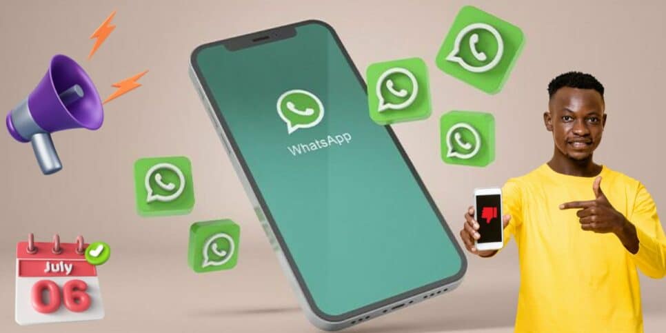 WhatsApp e homem com celular (Foto: Reprodução / Canva)