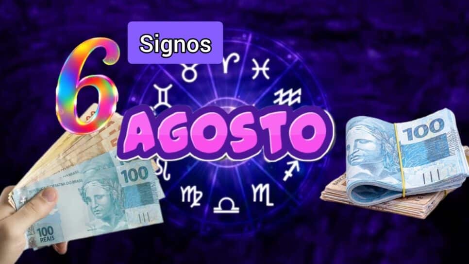 6 signos com chances de virada financeira em agosto (Fotos: Reprodução/ Freepik/ Montagem Gustavo)