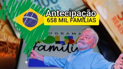 Imagem do post Antecipação do Bolsa Família em Agosto: 658 mil famílias vão receber antes do planejado, independente do NIS